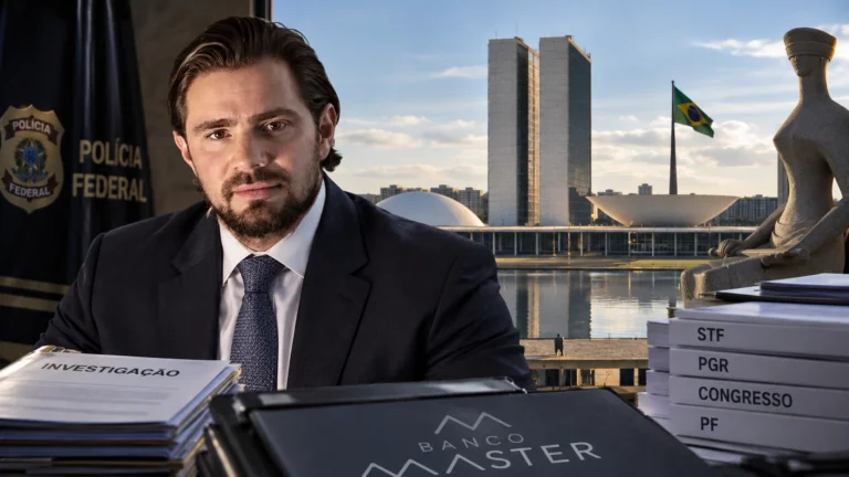 Daniel Vorcaro diante de Brasília ilustra avanço institucional das investigações do Caso Master