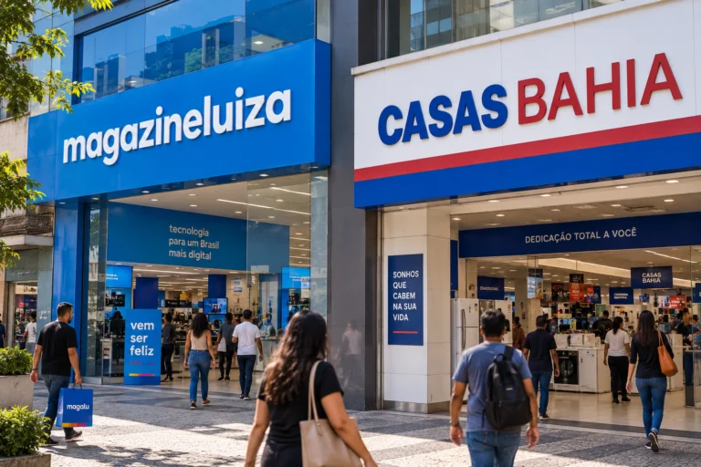 Magazine Luiza e Casas Bahia representam desafios do varejo brasileiro em cenário de juros elevados