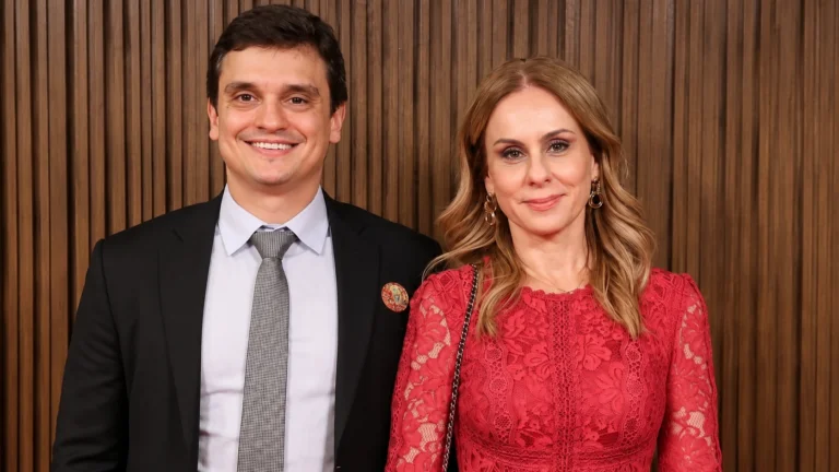 Alexandre Barci e Viviane Barci de Moraes em retrato editorial.