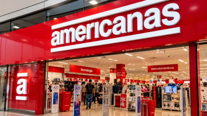Fachada de uma unidade da Americanas, empresa processada pelo MPT-SE por supostas irregularidades na jornada de empregados.