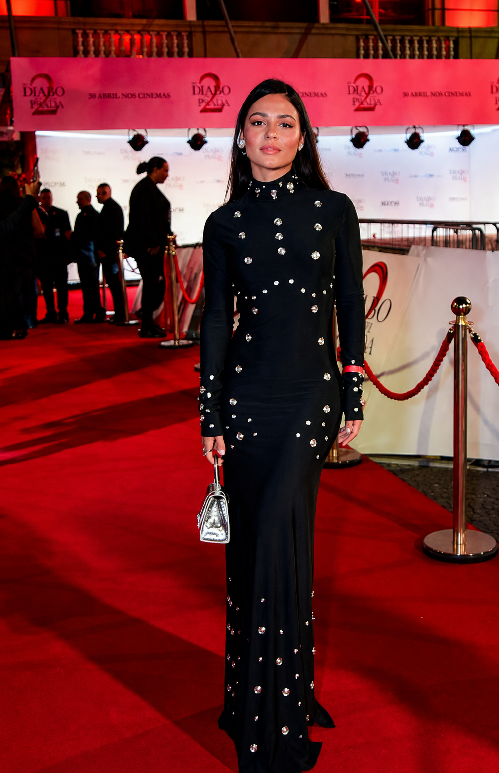 Giullia Buscacio na première de Diabo Veste Prada 2
