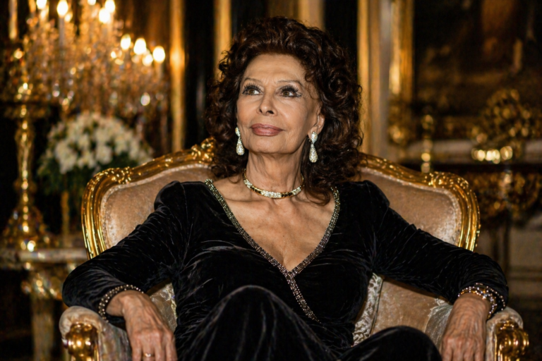 Sophia Loren, aos 90, quebra o silêncio e expõe o homem que marcou sua vida — e não era quem muitos imaginavam