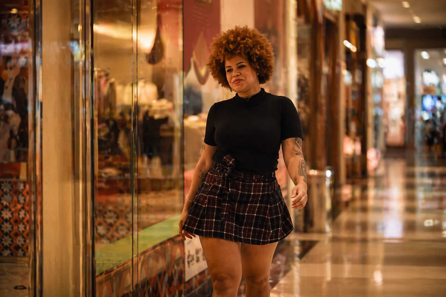 Tamile Garcia em registro ligado à cultura, ao lifestyle e ao cotidiano sergipano