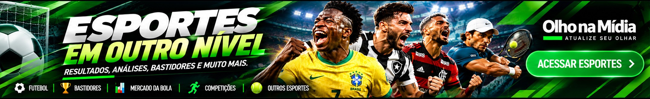 Olho na Mídia - Esportes, notícias e bastidores